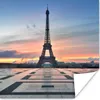 MuchoWow® Poster Der Eiffelturm vom Platz des Palais de Produktbild-Vorschau 1