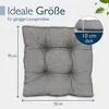 Coussin de salon d'extérieur Beautissu Beauflair, 70 x 70 Voir les images du produit 3