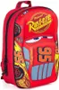 A red backpack with a 3D design of the character Lightning McQueen from the movie Cars. Produktbild-Vorschau