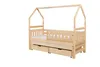 KEF BLANKA Kinderbett 90x180 cm - Doppelbett mit Schubladen Produktbild-Vorschau 2