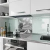 Küchenrückwand Spritzschutz Glas mit Motiv Berglandschaft Produktbild-Vorschau 2