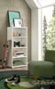 Dmora Regal Giacinto 60x30x130h cm Weiß 3 Regalböden, Produktbild-Vorschau 2