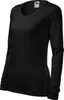 Langärmeliges Baumwoll-T-Shirt für Damen, 95% Baumwolle, 5% Produktbild-Vorschau 3