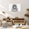 Bild auf Leinwand - Leinwandbild - 3 Teile - Schimpanse Produktbild-Vorschau 7