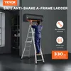 A man is using a ladder to install an air conditioner. Náhľad obrázku produktu