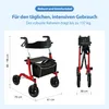 Safe Age® Rollator faltbar und leicht mit Sitz - Gehhilfe Produktbild-Vorschau 10