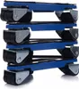 A stack of four blue furniture dollies with black wheels, shown from a diagonal angle. Náhľad obrázku produktu