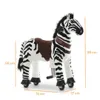 VROOOMY Mechaniczny konik do ujeżdżania / zebra (4–6 lat) – Podgląd zdjęcia produktu 6