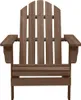 vidaXL Záhradná stolička Wood Brown Náhľad obrázku produktu 1