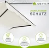 Juskys Markise 400 x 300 cm - Beschattung Terrasse & Balkon Produktbild-Vorschau 3