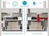 Aqua Bagno Raumsparsiphon  Siphon für Badmöbel - DN32 - Produktbild-Vorschau 4