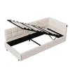 Letto con boxspring INONEFT, 90x200 cm, con LED e USB, Anteprima dell’immagine prodotto 13