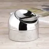 HI - Aschenbecher Klappaschenbecher aus Metall ca. Ø 9cm Produktbild-Vorschau 2
