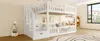 Stapelbed 90x200 cm voor 2 personen, laag model met Productafbeelding-voorbeeld 16