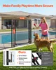 Portail pour clôture de piscine VEVOR, 1,2 x 0,75 m, Voir les images du produit 2