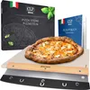 CLP Pizzastein mit Rezept-Buch für Backofen & Grill 38x30 Produktbild-Vorschau 1