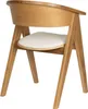 Zuiver NDSM Esszimmerstuhl mit Armlehne Holz Naurel/ Braun Produktbild-Vorschau 4