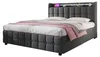 Gestoffeerd bed 160x200 cm met LED-verlichting, 2 Productafbeelding-voorbeeld 6