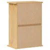 vidaXL Badkamerkast Corona, 45x27x64,5 cm, massief Productafbeelding-voorbeeld 7