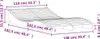 vidaXL Lehátko 205x110x31,5 cm z masívneho borovicového Náhľad obrázku produktu 8