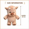 Omgoods - Peluche en forme de vache, pour enfants et Voir les images du produit 3