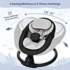 Caveen Elektrische Babywippe mit Bluetooth-Musik, 5 Produktbild-Vorschau 5
