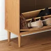 Schuhkipper MIKKA 2 Klappen 1 Schublade - eichefarben, Produktbild-Vorschau 3