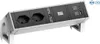 BACHMANN DESK2 2xP40 1xUSB A/C 22W, 0,2m GST18 INOX Italia Anteprima dell’immagine prodotto 3