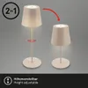 Briloner Leuchten 7508011, Beige, Metall, Universal, IP44, Produktbild-Vorschau 7