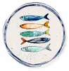 Teller, mediterran mit Sardinen-Motiv | Maritime Produktbild-Vorschau 2