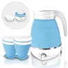 Faltbarer Silikon Wasserkessel, Camping Teekessel mit 2 Produktbild-Vorschau 4