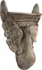 Clayre & Eef Blumentopf 30x15x43 cm Braun Keramikmaterial Produktbild-Vorschau 3