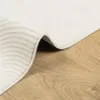 vidaXL Teppich IZA Kurzflor Skandinavischer Look Creme Produktbild-Vorschau 6