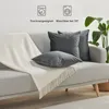 Blumtal set di 2 federe 40x40 cm in velluto - elegante Anteprima dell’immagine prodotto 6