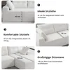 GLP Modulares Ecksofa 256 cm aus Cord, 4-Sitzer mit Produktbild-Vorschau 8