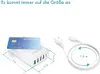Ladestation 5-Fach Qualcomm Quick Charge 3.0 USB + USB-C 8A Produktbild-Vorschau 5