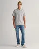 Gant Slim Fit Polo à manches courtes Gris Voir les images du produit 14