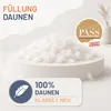 Daunendecke 200x220 cm, Ganzjahresecke, Übergangsdecke, Produktbild-Vorschau 4