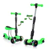 Yoleo 3-in-1 Kinder Roller Scooter mit Abnehmbarem Sitz, Produktbild-Vorschau 1