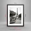 Gerahmtes Poster - Schwarzer Rahmen - Karussell Turm Eiffel Produktbild-Vorschau 5