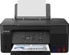 A black Canon PIXMA G2470 all-in-one inkjet printer is shown from the front. Produktbild-Vorschau