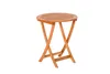A wooden folding table on a white background. Podgląd zdjęcia produktu