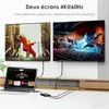 USB 3.1/USB-C zu Dual HDMI Adapter - DisplayLink Dual 4K Produktbild-Vorschau 2