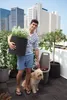 Keter Blumentopf, rund, Durchmesser 43,7 cm, anthrazit, Produktbild-Vorschau 3