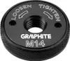 Rychloupínací matice GRAPHITE M 14 pro úhlové brusky - Náhled obrázku produktu 1