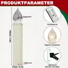 XMTECH LED sviečky na batérie, háčiky a klipy, diaľkové Náhľad obrázku produktu 2