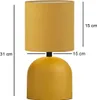 Opviq, lampada da tavolo moderna con struttura in metallo, Anteprima dell’immagine prodotto 3