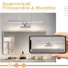 ZMH LED Spiegelleuchte Weiß 8W 40CM Wandlampe  IP44 Produktbild-Vorschau 5
