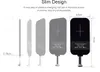 Diagram showing the dimensions and slim design of a wireless charger receiver. Náhľad obrázku produktu
