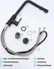 Hochdruck Wasserhahn Küche Schwarz,Küchenarmatur Produktbild-Vorschau 7